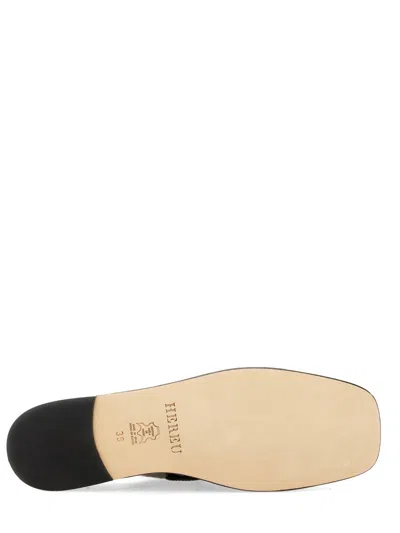 Hereu Women Shoe Llasada Crinkled In Black