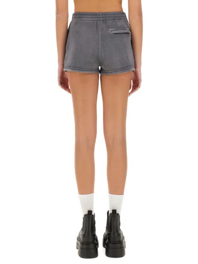 Alexander Wang Short "essential" In Gray