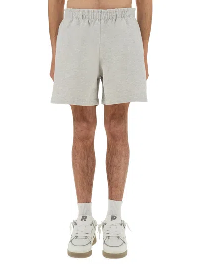 Represent "initial" Knee Length Shorts In Gray