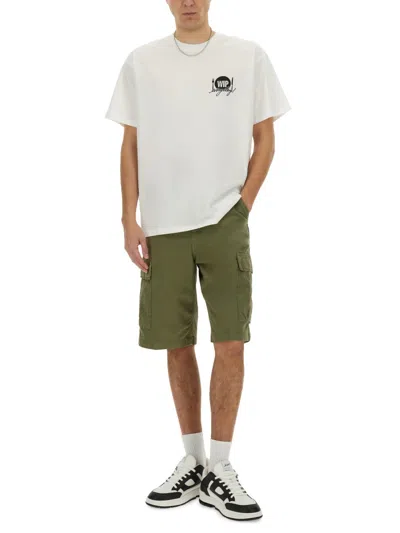 Carhartt Knee Length Cargo Shorts Pockets In Green