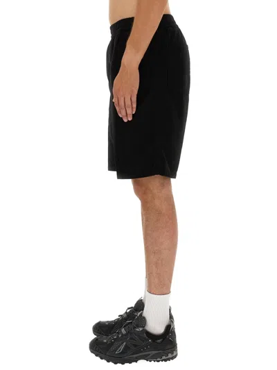 Carhartt Flint Shorts With Back And Side Pockets In Black