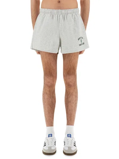 Sporty And Rich Sporty & Rich Shorts In Gray