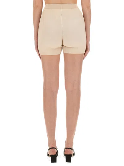 Jacquemus Le Short Pralu Bermuda Shorts In White
