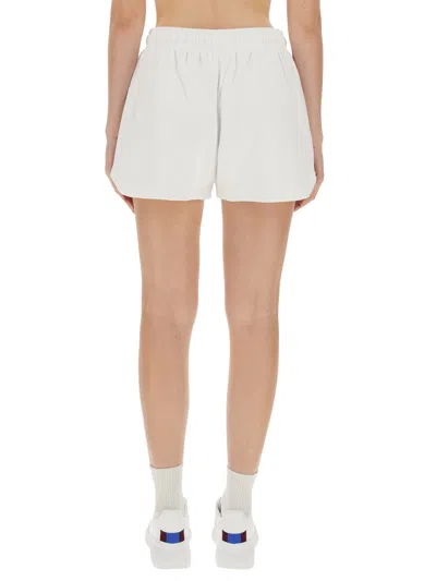 Stella Mccartney Women's Shorts With Logo In White