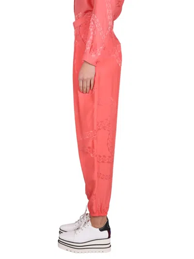 Stella Mccartney Women's Silk Blend Pants In Pink