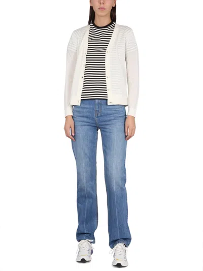 Tory Burch Simone Cardigan In Multi