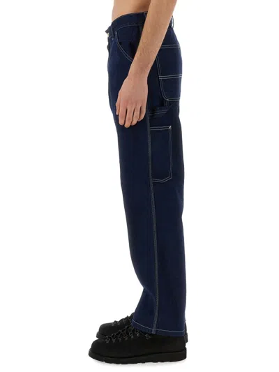 Carhartt Single Knee Jeans In Blue