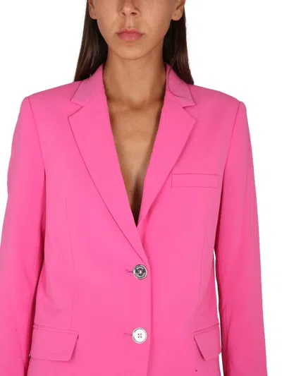 Michael Kors Single-breasted Blazer In Pink
