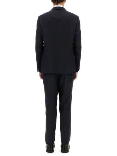 Zegna Single-breasted Dress In Black