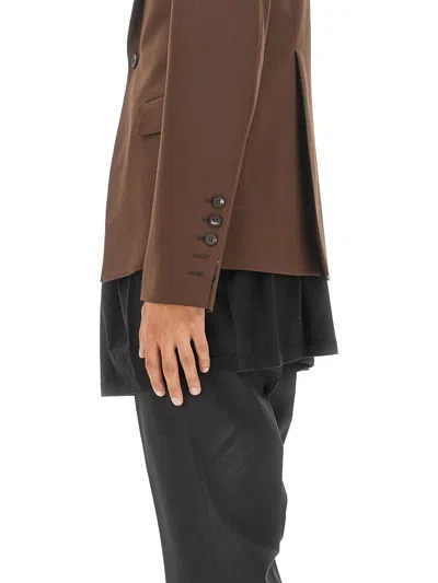 Rick Owens Single-breasted Tailored Blazer