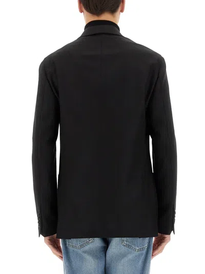 Lardini Tailored Single-breasted Jacket With Notch Lapel