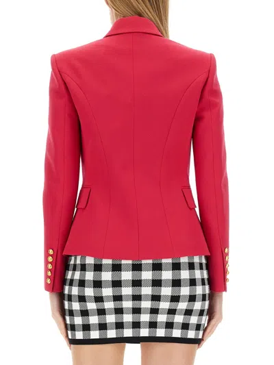 Balmain Six-button Jacket In Multi