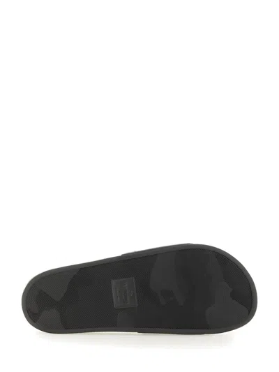 Valentino Pool Slide Coolside Slippers In Black