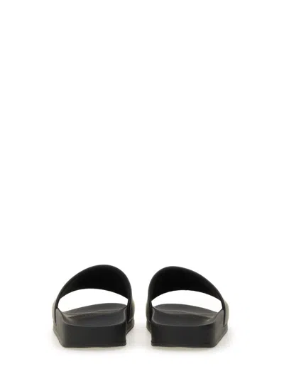 Msgm Slide Sandal With Logo