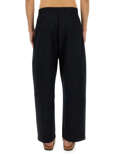 Studio Nicholson Tailored Trousers Featuring Pockets In Black