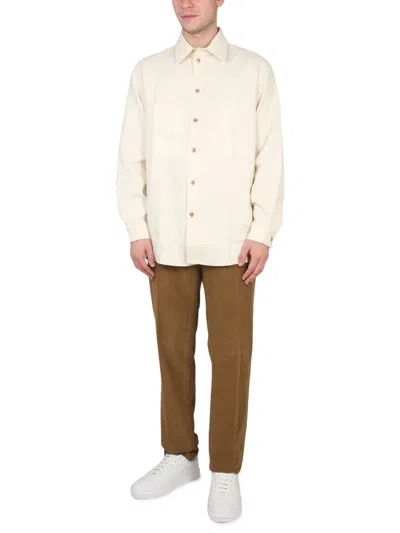 Pt Torino Tailored Trousers With Belt Loops And Pockets In Brown