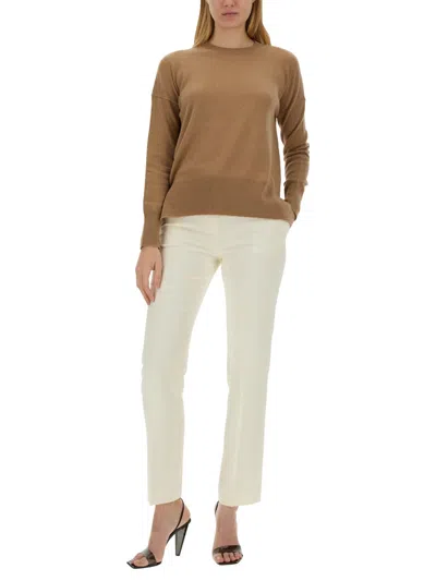 Theory Slim Fit Pants In White