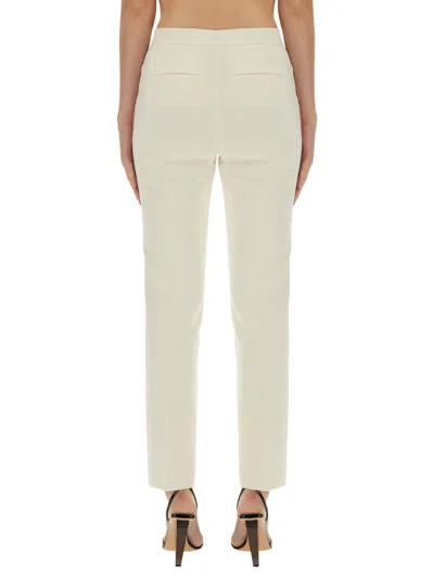 Theory Slim Fit Pants In White