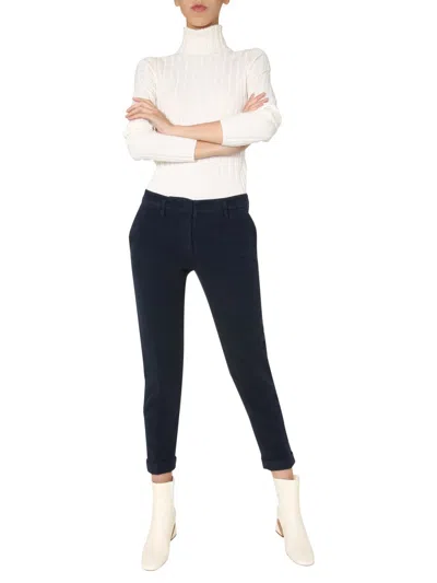 Aspesi Slim Pants In Blue