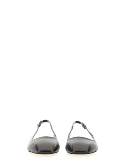 Aeyde Geraldine Nappa Leather Black In Black