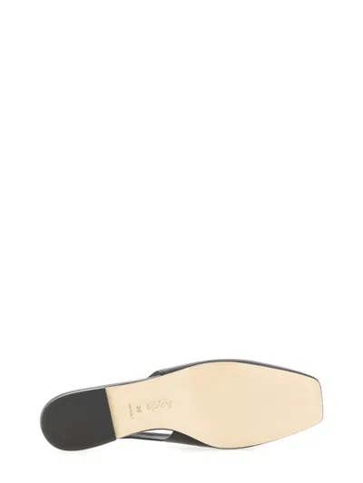 Aeyde Geraldine Nappa Leather Black In Black