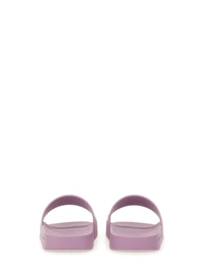 Givenchy Women Slipper With Logo In Pink