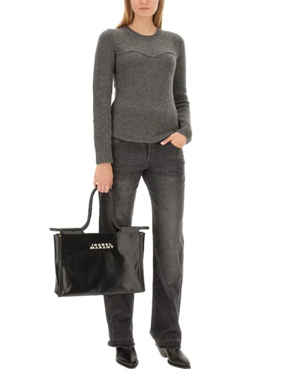 Isabel Marant Women Slmi Fit Shirt In Gray