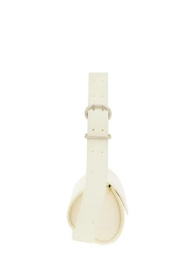 Jil Sander Women's Small Cannoli Bag In White