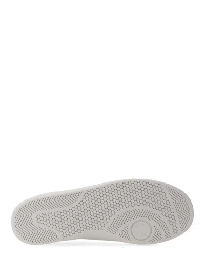 Fred Perry Round Toe Sneakers Featuring Perforated Sides