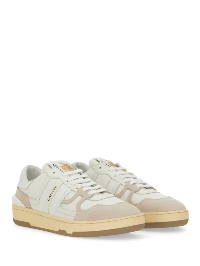 Lanvin 10mm Clay Poly & Leather Sneakers