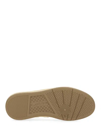 Lanvin 10mm Clay Poly & Leather Sneakers