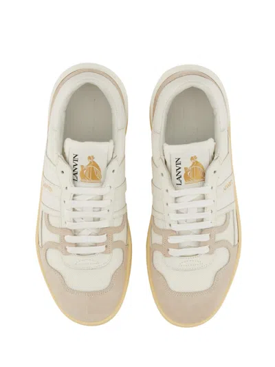Lanvin 10mm Clay Poly & Leather Sneakers