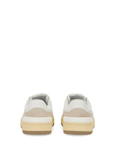 Lanvin 10mm Clay Poly & Leather Sneakers