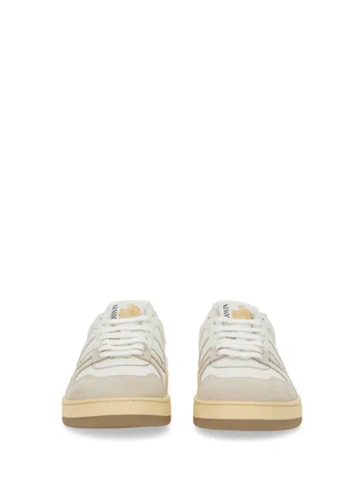 Lanvin 10mm Clay Poly & Leather Sneakers