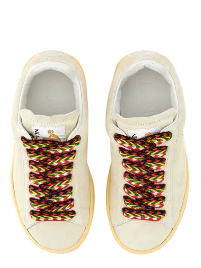 Lanvin Sneaker Cube With Soft Leather Upper