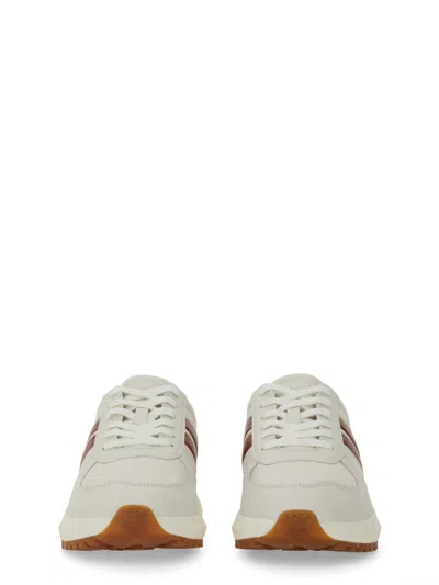 Bally White Leather Darsyl Sneakers In White