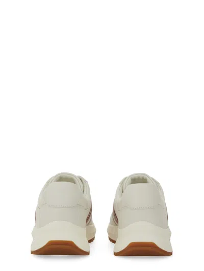 Bally White Leather Darsyl Sneakers In White