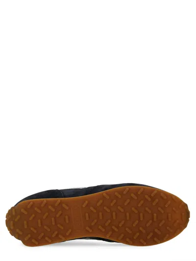 Tom Ford 'mick' Blue Sneakers With Logo Patch On The Tongue And Cotrasting Heel With Logo