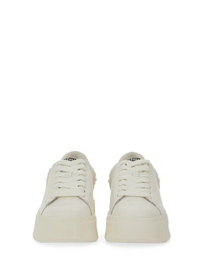 Ash Mody Rubber White Leather Chunky Trainers