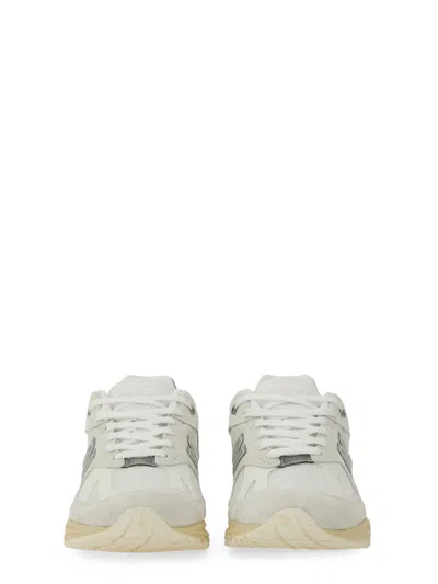New Balance Low Top Sneakers With Mesh Panels And Suede Accents