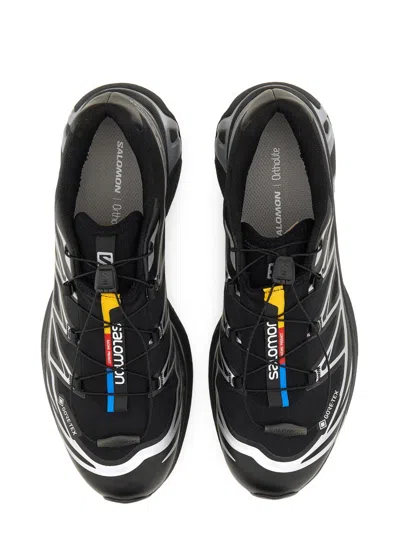 Salomon 'xt-6 S/lab' Black Sneakers With Drawstring