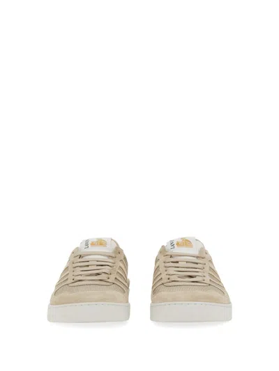 Lanvin Gray Baskets Basses Clay Sneakers