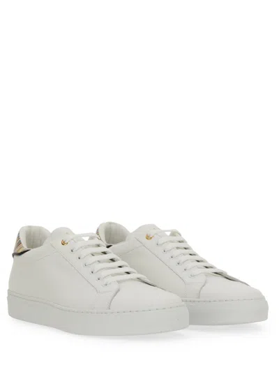 Paul Smith Sneaker In Pelle In White
