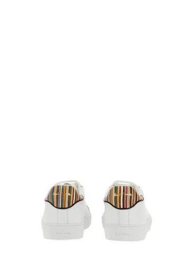 Paul Smith Sneaker In Pelle In White