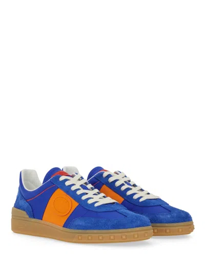 Valentino Garavani Color-blocked Sneakers With Rockstud Detailing