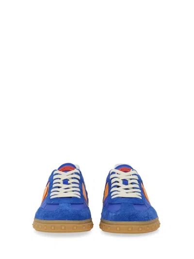 Valentino Garavani Color-blocked Sneakers With Rockstud Detailing