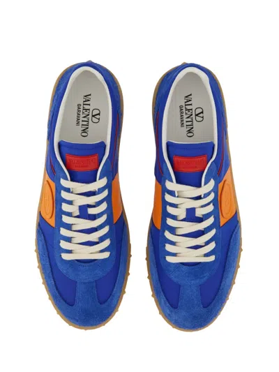 Valentino Garavani Color-blocked Sneakers With Rockstud Detailing