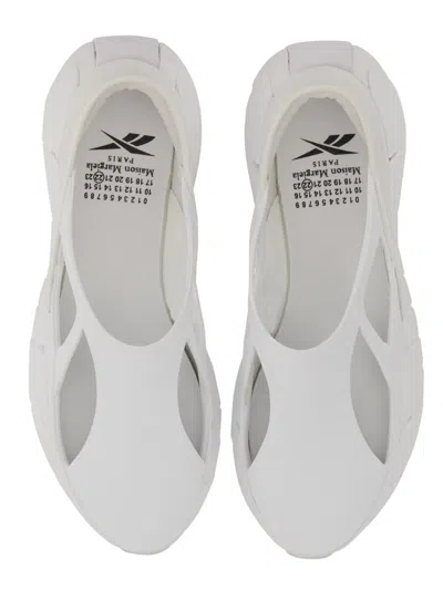 Maison Margiela X Reebok Man Sneakers White Size 7 Textile Fibers In White