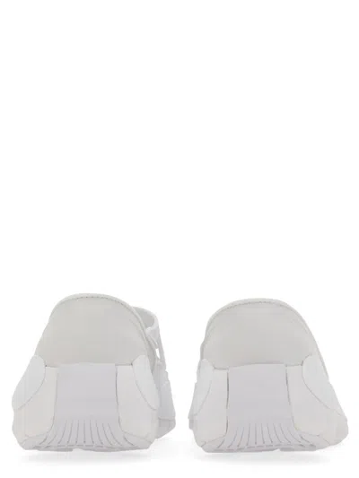 Maison Margiela X Reebok Man Sneakers White Size 7 Textile Fibers In White
