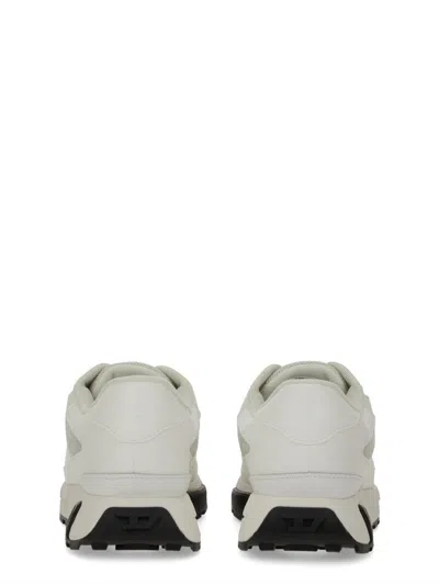 Diesel Runner S-tame-d Sneakers With Mesh Panels And Rubber Sole In Multi